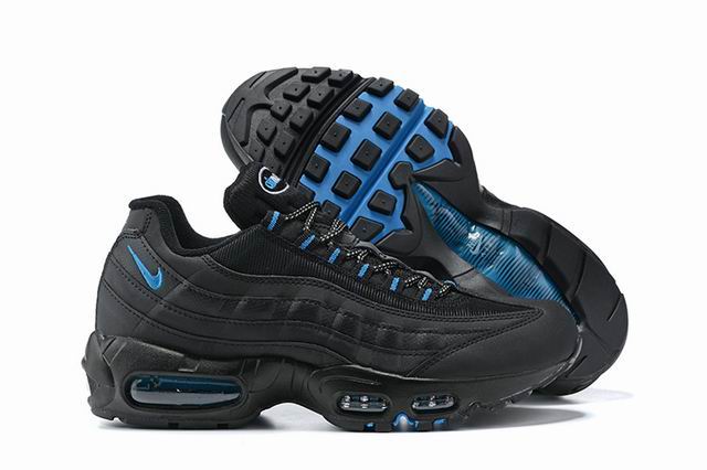 Nike Air Max 95 Men's Shoes Black Blue-93